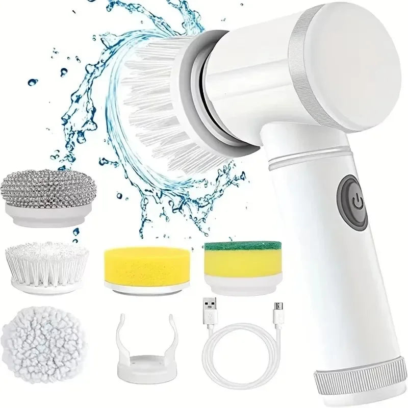 Effortless Clean Cordless Spin Scrubber